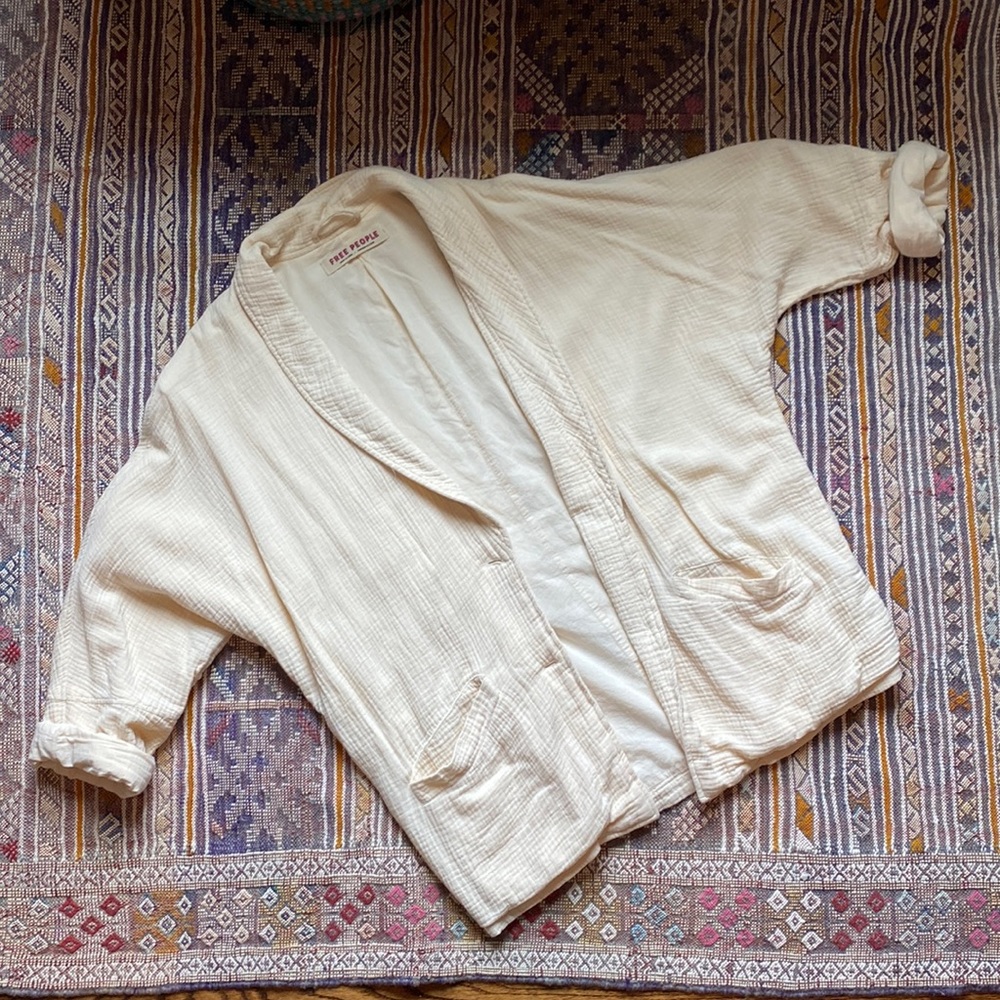Free People lGauze blazer/jacket